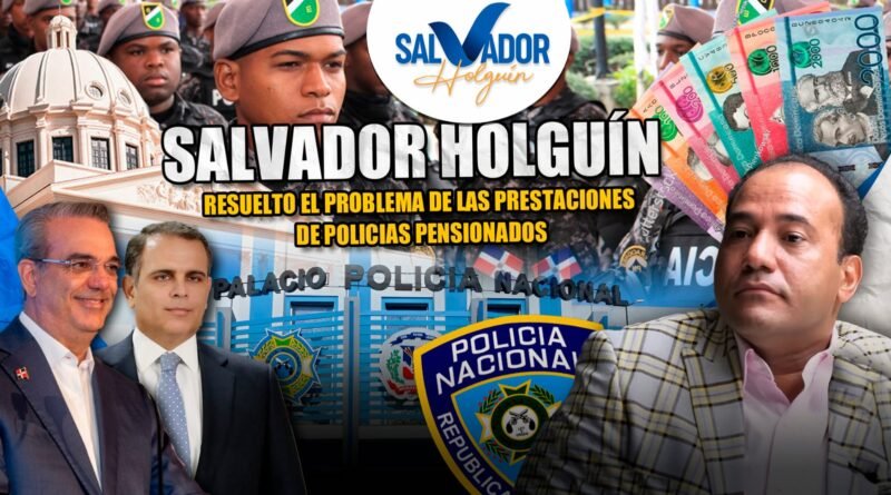 Salvador Holguín funge como mediador, canalizador y gestor del pago de los policías y militares pensionados y retirados